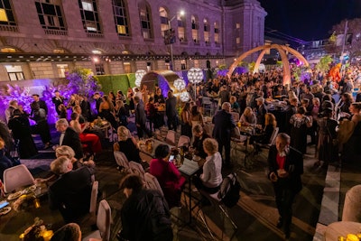 All attendees were invited back to the after-party space once their dinners had wrapped, where they were treated to another highlight: a performance from DJ Masonic, the alter ego of Grammy-winning composer Mason Bates.