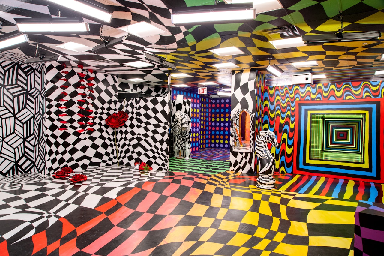 Inside the Wonderland Dreams art gallery in New York