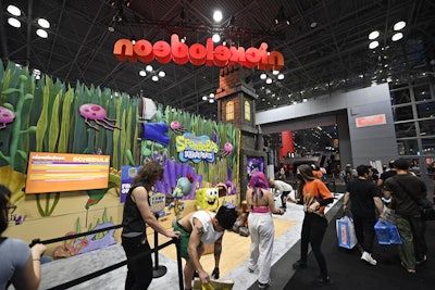 Nickelodeon's Riveting Booth Design
