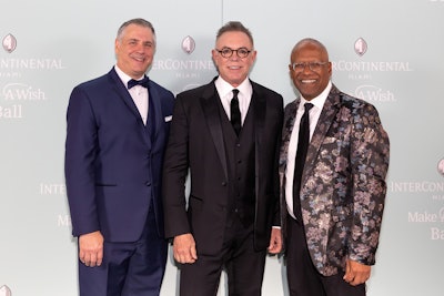 The evening was presented by the “Three Amigos:” Glenn Sampert, gala host of the InterContinental Miami Make-A-Wish Ball and general manager of InterContinental Miami; Shareef M. Malnik, gala chair of the InterContinental Miami Make-A-Wish Ball for the past 17 years; and Norman Wedderburn, president and CEO of Make-A-Wish Southern Florida.