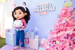 Gabby's Catmas Spectacular took over Second Home Hollywood on Nov. 13 and invited children to step into Gabby's world.