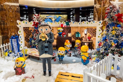 'Minions' Chocolate Display at Hilton Americas-Houston