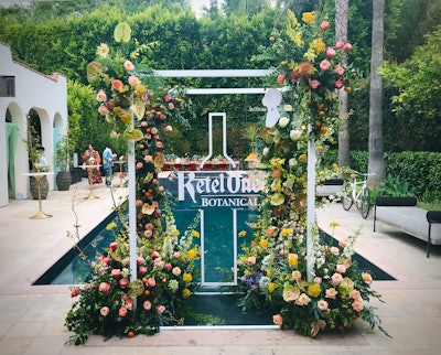 8. We also got the inside scoop on a host of events, activations, and pop-ups (including this celebration courtesy of Ketel One) that were blooming with floral inspiration.