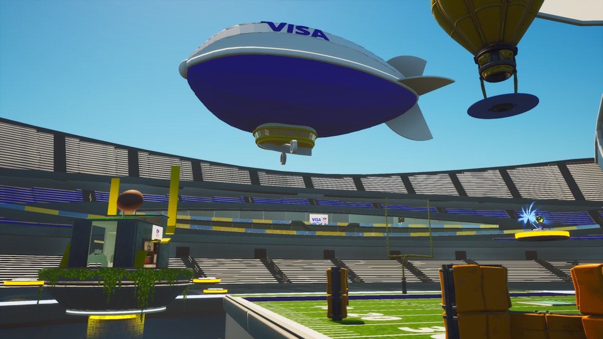 Fortnite x NFL enters the metaverse with NFL Zone creative map