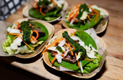 Smoked Beef Short Rib Lettuce Wraps