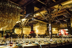 Seated dinner for 1,500 guests