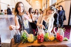 Wolfgang Puck Catering's Spa-Water Hydration Station
