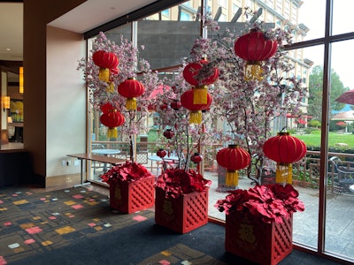 Bellagio Conservatory celebrates Lunar New Year with 'Eye of the Tiger'  display