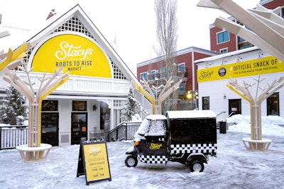 Stacy’s Roots to Rise Market served as a hub for Sundance visitors to shop women-owned businesses and products.
