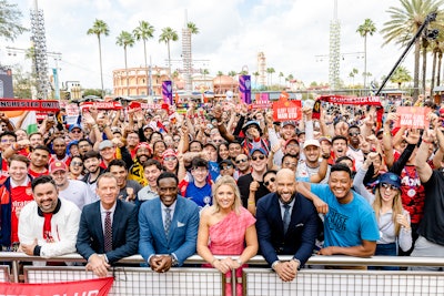 How NBC Sports & Premier League Hosted a Huge Fan Event Inside a Theme Park