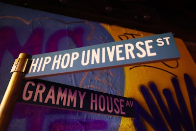 Grammy House also featured a merchandise store with an exclusive, limited-edition capsule collection designed by Mark Braster.