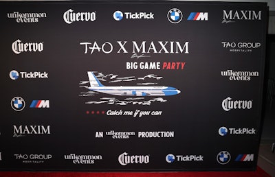 Tao X Maxim’s Big Game 'Catch Me If You Can' Party