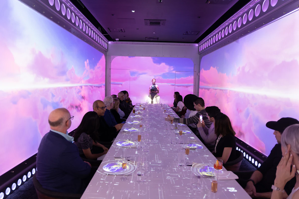 NYC s New Theatrical Tech Forward Culinary Experience BizBash nyc-s-new-theatrical-tech-forward-culinary-experience-bizbash