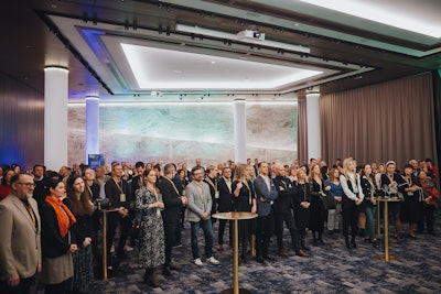 Socializing is very much a part of the Conventa experience, including at the welcome ceremony held at the Grand Plaza Hotel, Ljubljana.