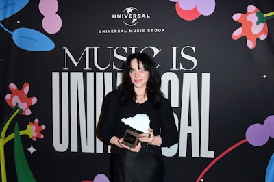 Billie Eilish received the inaugural Universal Music Group x REVERB Amplifier Award, which recognizes artists who reduce their environmental impact and support nonprofit causes.
