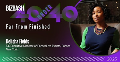 2023 BizBash 40 Under 40: Delisha Fields