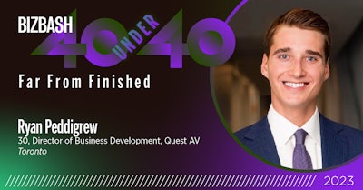 2023 BizBash 40 Under 40: Ryan Peddigrew