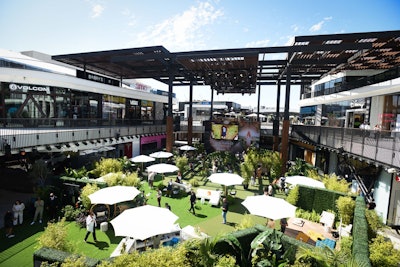 Gold Sky Productions worked with Hulu on an immersive pop-up for Nine Perfect Strangers that brought a greenery-filled retreat to the middle of a busy shopping mall. See more: 14 Wellness-Focused Event Ideas From Hulu's 'Nine Perfect Strangers' Activation