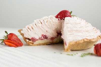 White Chocolate Strawberry Pie from Peggy Jean’s Pies