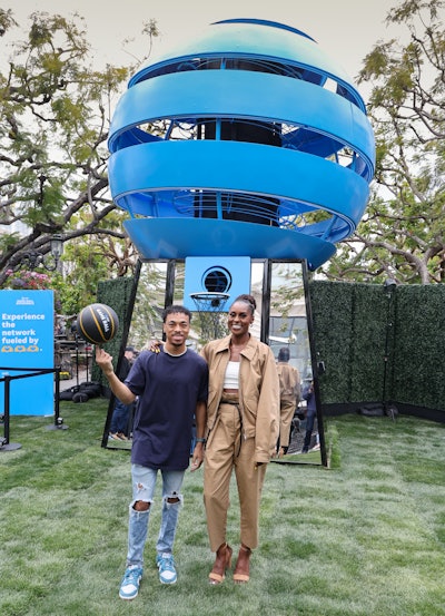 AT&T's NBA Playoffs Pop-Up With Issa Rae