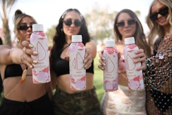 For Revolve Festival, PATH created custom co-branded bottles that matched the theme of the event, a branded pingpong table, and branded recycling bins.