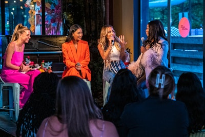 For its “Women Who Will' event series, TikTok brought together women-identifying creators to share their stories about what it's like to be a female-identifying creator.