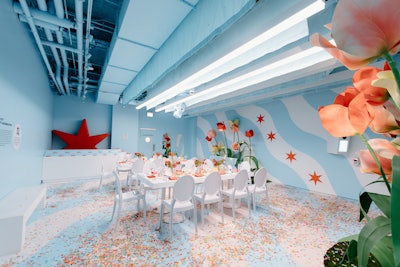 Chicago’s Color Factory has launched new private event capabilities. The unique 20,000-square-foot space is located inside the iconic Willis Tower and features a variety of immersive rooms including a Chicago River-themed ball pit (complete with two slides and 200,000 mint green balls!). Overall, there are 17 unique exhibit areas throughout the customizable space, along with a 1,500-square-foot lobby lounge that can be rented for large groups. The overall space can accommodate up to 250 people and includes a built-in camera system that allows planners to offer free digital downloads of images from an event.