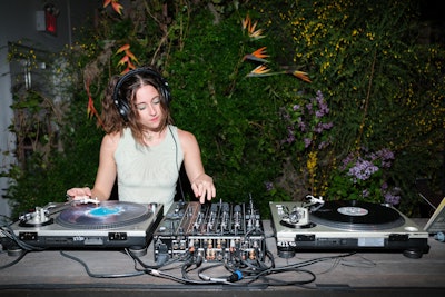 At the after-party, guests enjoyed a DJ set from Aidan Noell of Nation of Language.