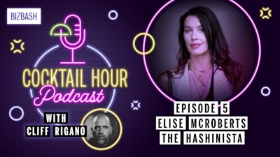 Cocktail Hour Podcast Episode Graphic 1920x1080 Ep5 Elise Mc Roberts