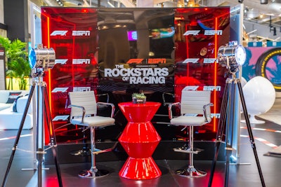 “F1 is making major waves not only as a sport but in culture,” says Emeka Ofodile, vice president of sports marketing for ESPN. “It’s fast, global, cool, and its drivers are like rock stars. ... We wanted to create a conversation and experience that celebrates these rock stars of racing on a global stage.”