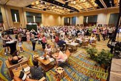 During the 2022 Palm Beach Wine & Food Festival Grand Tasting, guests enjoyed a variety of seating arrangements that helped free up the flow around the room.