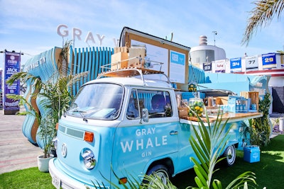 Gray Whale Gin Activation at BeachLife Festival