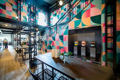 Red Bull hired Wasserman to oversee the experiential components, which featured multiple catering stations and mobile carts by Do & Co and sips by Sweet&Chilli.