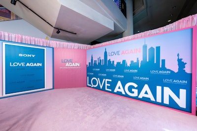 Sony's 'Love Again' Premiere
