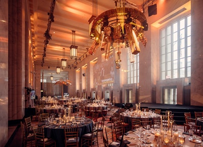 Steppenwolf’s 2023 gala took place at The Old Post Office. “We were at The Old Post Office for the first time this year,” donor engagement director Courtney Anderson says. “We were actually slated to be one of its first events following renovations in May 2020, but that gala became virtual due to the pandemic.”
