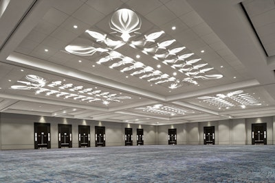 The Cherokee Ballroom spans 32,000 square feet.