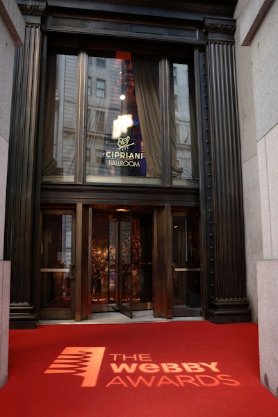 The Webby Awards were held May 15 at Cipriani Wall Street.