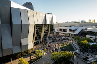 Golden 1 Center, located in downtown Sacramento, Calif., is home to the NBA's Sacramento Kings.