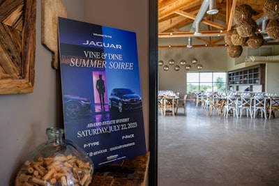 Jaguar Canada's Inaugural Vine & Dine Summer Soiree