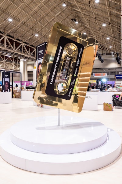 To commemorate 50 years of hip-hop, L'Oréal USA presented an activation, the 'Beauty Mixed Tape,' produced by Mark Stephen Experiential Agency, that integrated five of its brands.