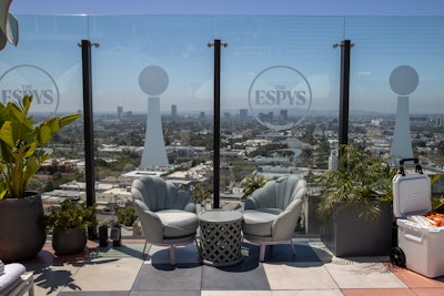 Athletes and celebrities gathered to recognize the nominees and honor winners with a special happy hour on the Pendry’s rooftop bar, Merois, featuring a DJ set by Tendaji.