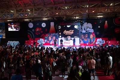 Once again, Coca-Cola served as the festival's presenting sponsor and hosted an activation space featuring performances, panels, and more.