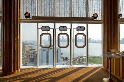 A windows installation reminiscent of various modes of travel encouraged guests to dream about their next destination, while referencing locales inspired by the three flagship One Key brands.
