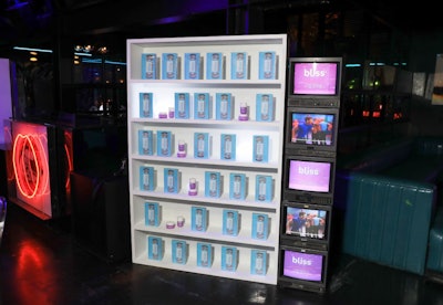 Display shelves adorned with branded VHS tapes were flanked by TVs playing old-school videos. Global full-service agency Another A Story handled the event’s design and production.