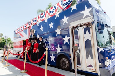 Prime Video's 'Red, White & Royal Blue' Karaoke Bus