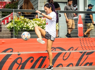 Pate said the overarching goal was to uplift, highlight, and celebrate fans through the lens of music, soccer, and Coca-Cola offerings. 'We felt it was important to tap into both food and match break occasions to uplift every part of the soccer fan and participation experience,' he said.