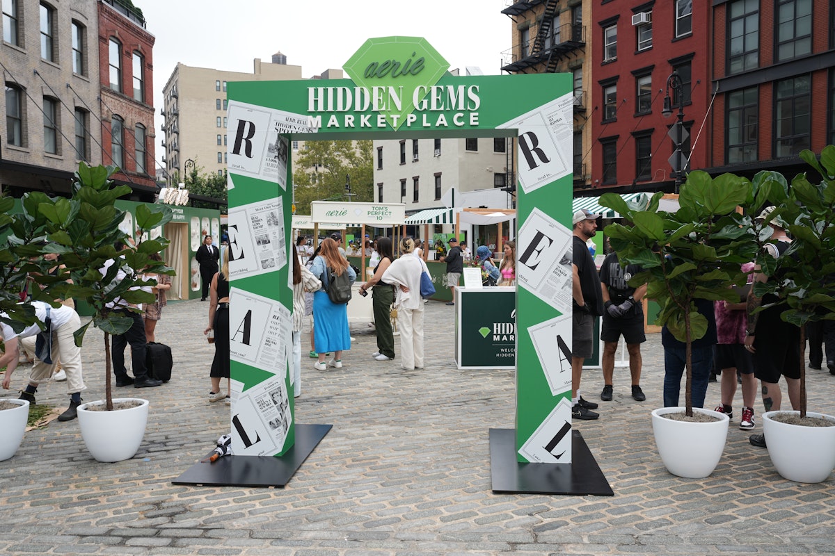 See How Aerie Brought Together NYC's 'Hidden Gems' at This Marketplace