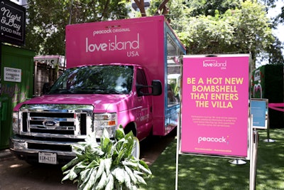 The pop-ups were hosted in Austin and Nashville because of their high concentration of Love Island fans and reality-show watchers.