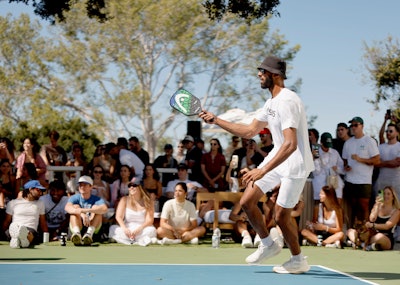 Former The Bachelor star Matt James (pictured), along with fellow Bachelor alum Tyler Cameron, came in second in the tournament.