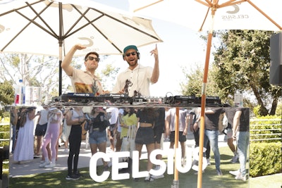 During the finals, DJ duo Two Friends kept the party going.